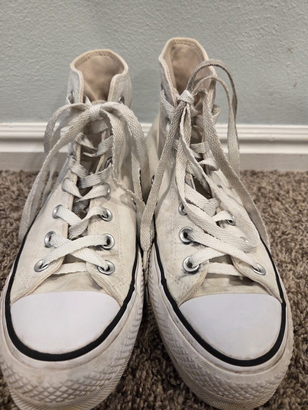 White Platform Converse - Picture 5 of 14